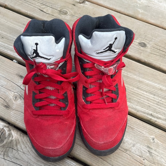 Jordan 5 Retro Raging Bull Red - Picture 4 of 6